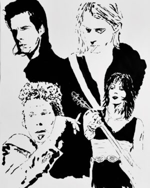 Kurt Cobain, Nick Cave, Tom Waits & Joan Jett