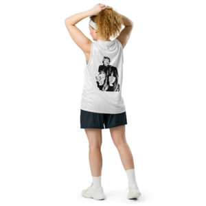 Recycled unisex basketball jersey