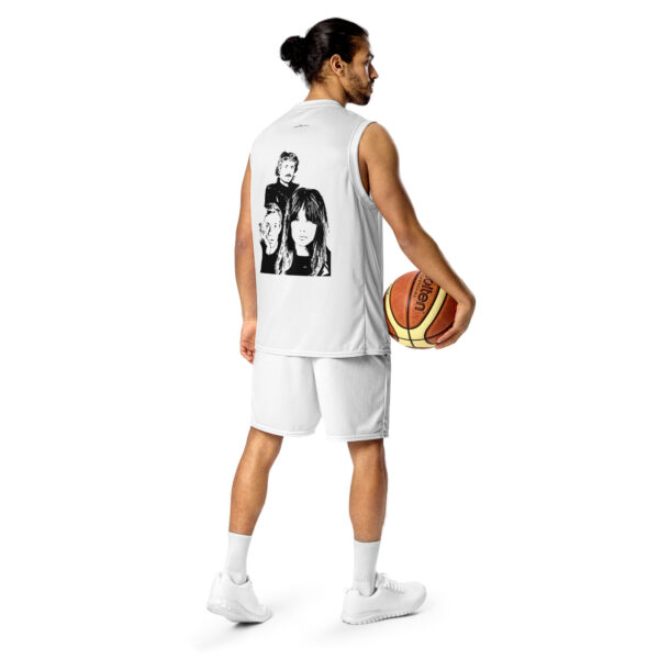 Recycled unisex basketball jersey