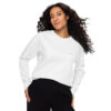 Unisex organic raglan sweatshirt
