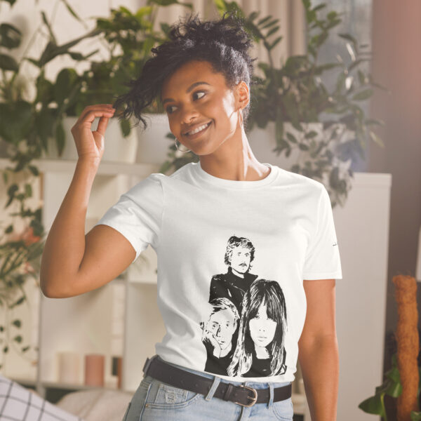 T-Shirt "Hardy, Christophe & Gainsbourg" - 100% coton