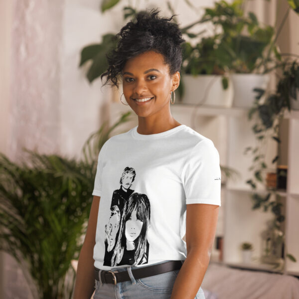 T-Shirt "Hardy, Christophe & Gainsbourg" - 100% coton