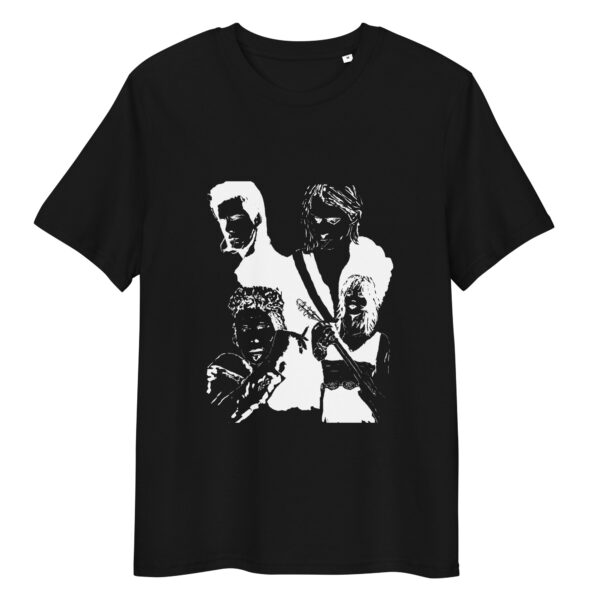 T-shirt "Cave, Cobain, Waits & Jett" - 100% coton