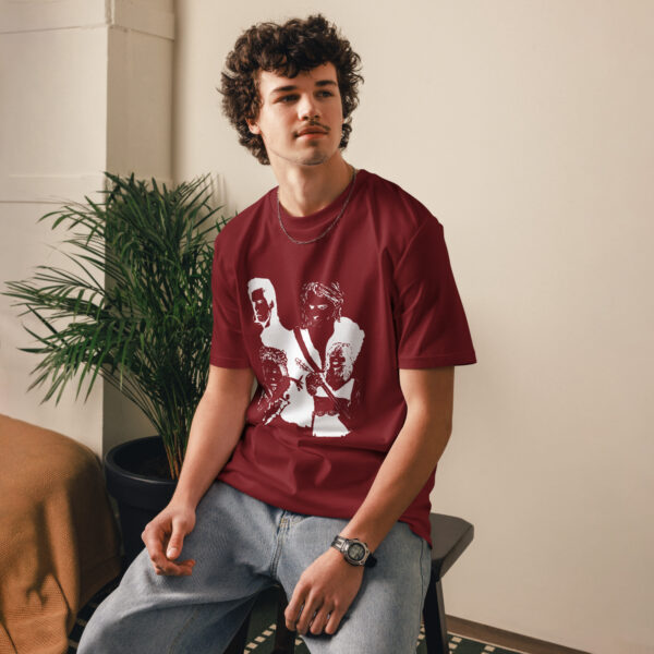 T-shirt "Cave, Cobain, Waits & Jett" - 100% coton