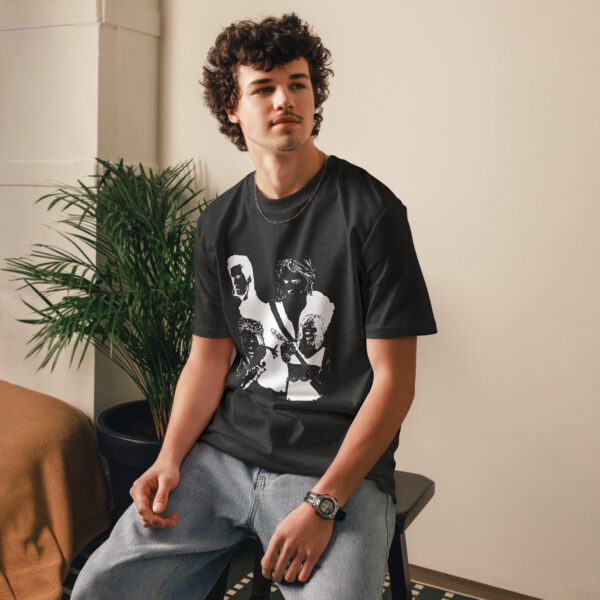 T-shirt "Cave, Cobain, Waits & Jett" - 100% coton