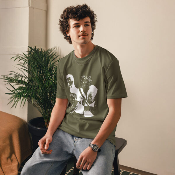 T-shirt "Cave, Cobain, Waits & Jett" - 100% coton