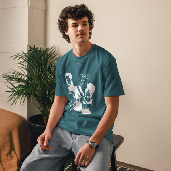T-shirt "Cave, Cobain, Waits & Jett" - 100% coton