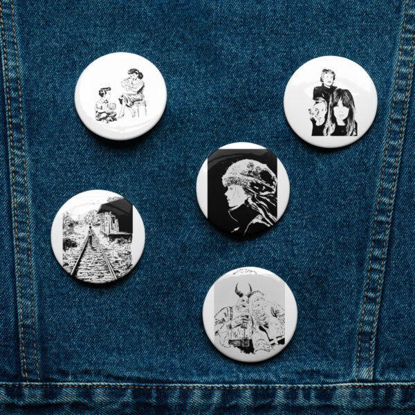 Set #3 - Pin buttons