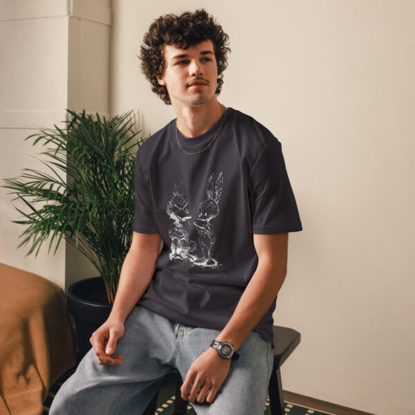 T-shirt « They're eating the pets » – 100% coton Bio