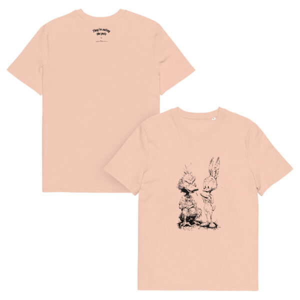 T-shirt « They're eating the pets » – 100% coton Bio