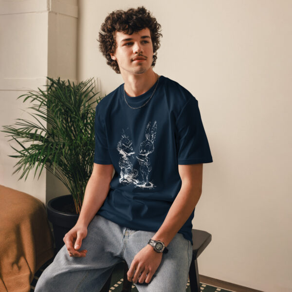 T-shirt « They're eating the pets » – 100% coton Bio