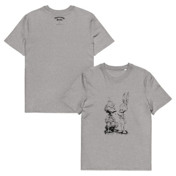 T-shirt « They're eating the pets » – 100% coton Bio