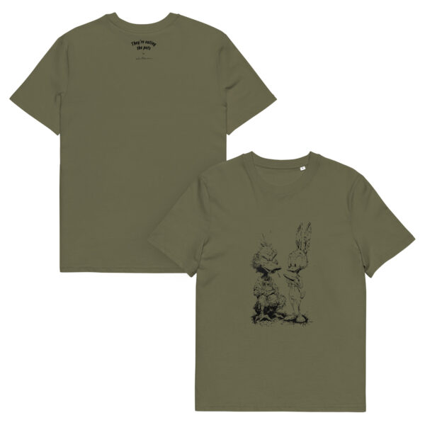 T-shirt « They're eating the pets » – 100% coton Bio
