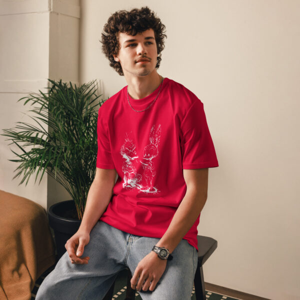 T-shirt « They're eating the pets » – 100% coton Bio
