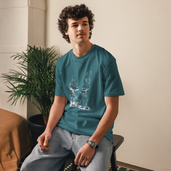 T-shirt « They're eating the pets » – 100% coton Bio