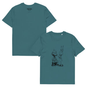 T-shirt « They're eating the pets » – 100% coton Bio
