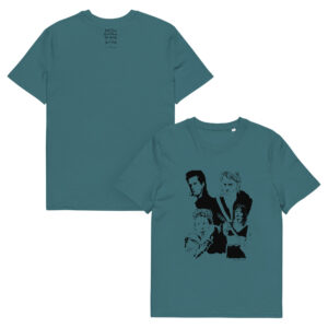 T-shirt "Cave, Cobain, Waits & Jett" - 100% coton