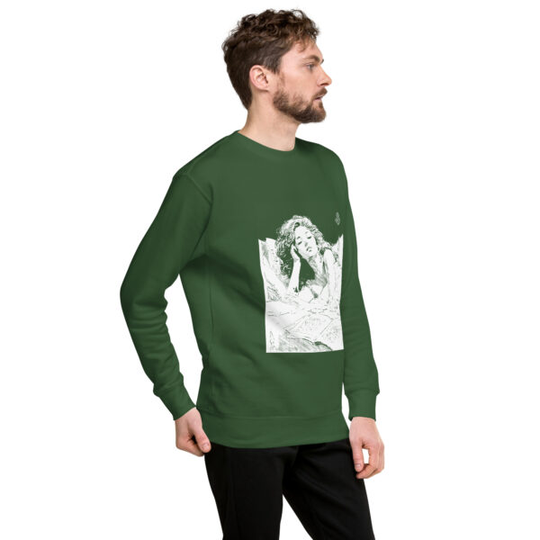 unisex-premium-sweatshirt-forest-green-right-front-69384f6050099.jpg Premium Sweatshirt - L'heure suspendue