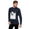 unisex-premium-sweatshirt-navy-blazer-left-front-6938628cb6c8a.jpg Premium Sweatshirt - L'heure suspendue
