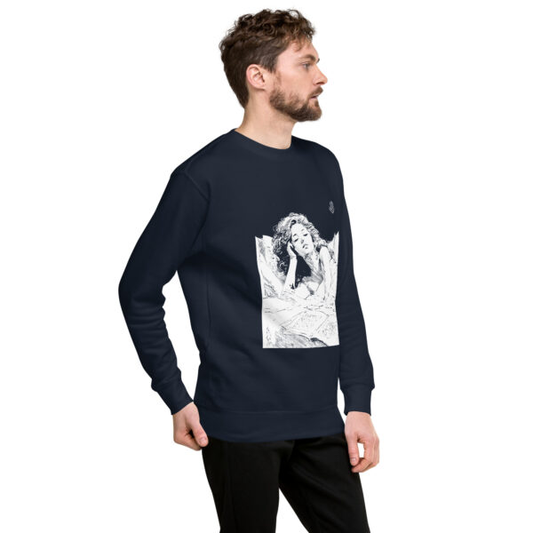 unisex-premium-sweatshirt-navy-blazer-right-front-6938628cb83d1.jpg Premium Sweatshirt - L'heure suspendue